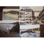 CORNWALL A collection of mostly early 20th Century and later topographical postcard and photographs,