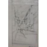 After Alberto Giacometti (1901-1966) SketchPrint31cm x 22cm