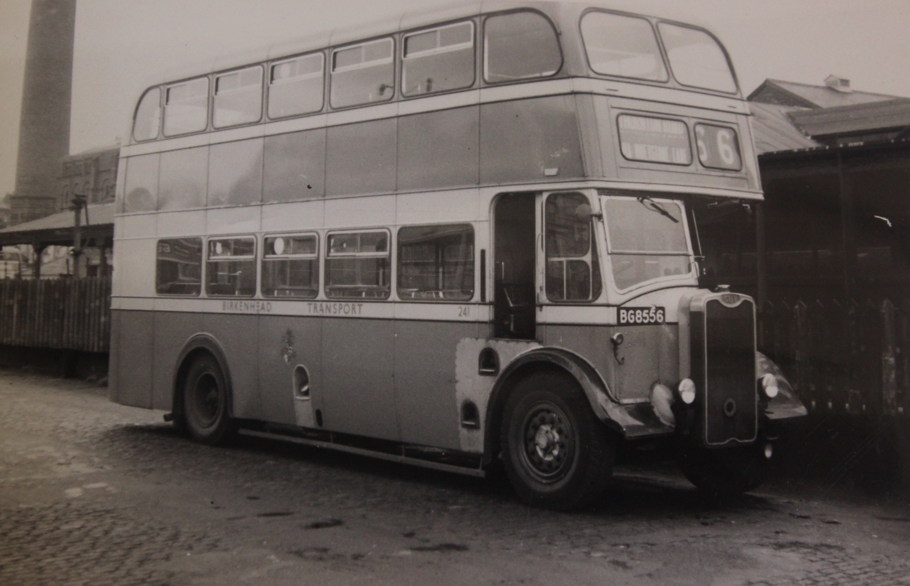 BUSES 2nd half 20th Century photographs regional examples to include Birkenhead Corp. Rhymney - Image 2 of 2