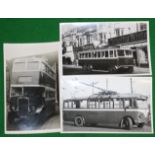 BUSES 2nd half 20th Century photographs regional examples to include Yorkshire Traction, Highland,