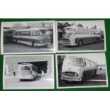 BUSES 2nd half 20th Century photographs regional examples to include Silcox, Skills, Oban & Dist,