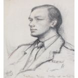 Attributed to Captain Cuthbert J. Orde (1888-1968)Portrait of Philip ProfumoPastelSigned 40cm x 34.