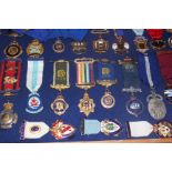 MEDALS Lodge medals, a collection of forty nine Regional Medals
