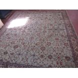A Mahal carpet 430 x 370cm