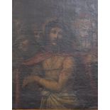 Continental School (18th Century)Christ crowned with thornsOil on canvas, laid on canvas 83cm x 67.