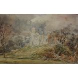 George Butler (Mid 20th Century)Haddon Hall Watercolour Signed24.5cm x 37cm