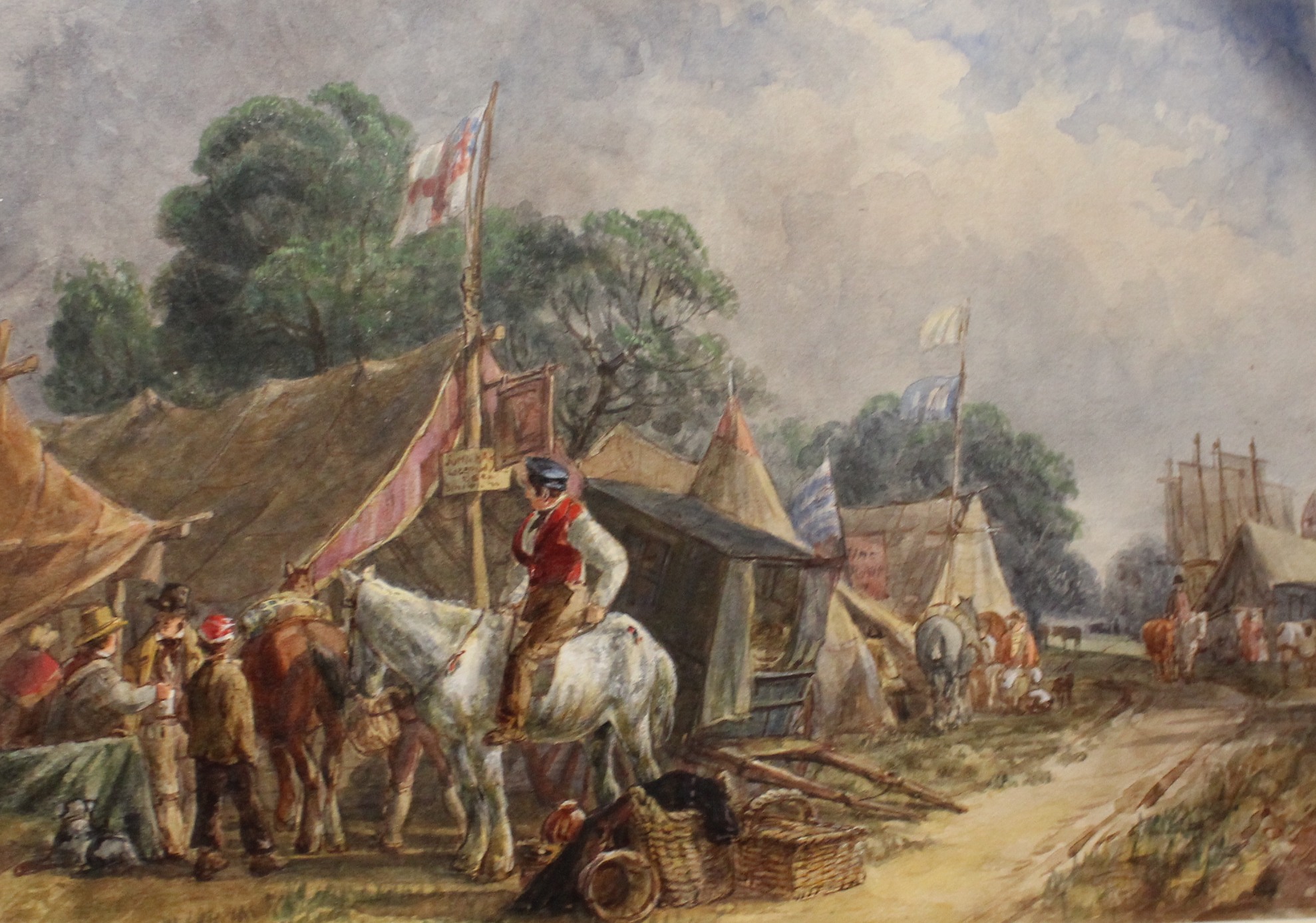 In the manner of to William Mark Fisher R.A. (1841 - 1923) 'Cranbrook fair'