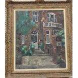 Antoni Vives Fierro (Contemporary) 'Casa a Hampstead'Oil on canvas Unsigned, titled to reverse64cm x