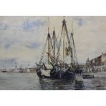 Jules Lessore (1849-1892)VeniceWatercolour, chalk and charcoalSigned, titled and dated July 78'