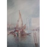 Anton Perique (late 19th/early 20th Century)Views of VeniceWatercolours, a pairSigned lower