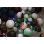 A quantity of assorted marbles