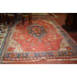 An Ushak carpet, approximately 227cm x 330cm