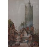 Paul Braddon (British) (1864-1938)Continental Street ScenesWatercoloursSigned74cm x 51.5cm (3)