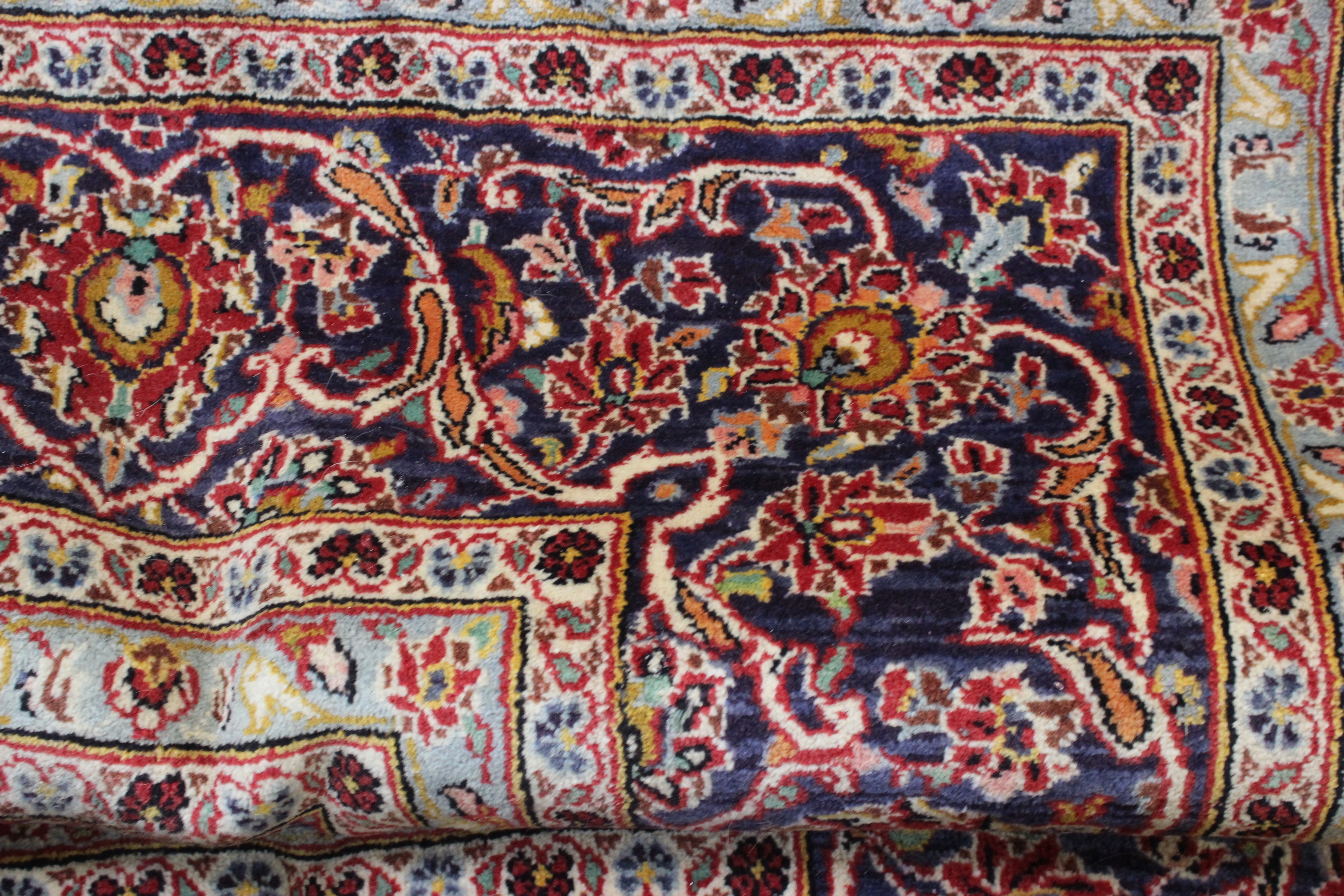 A modern Heriz rug