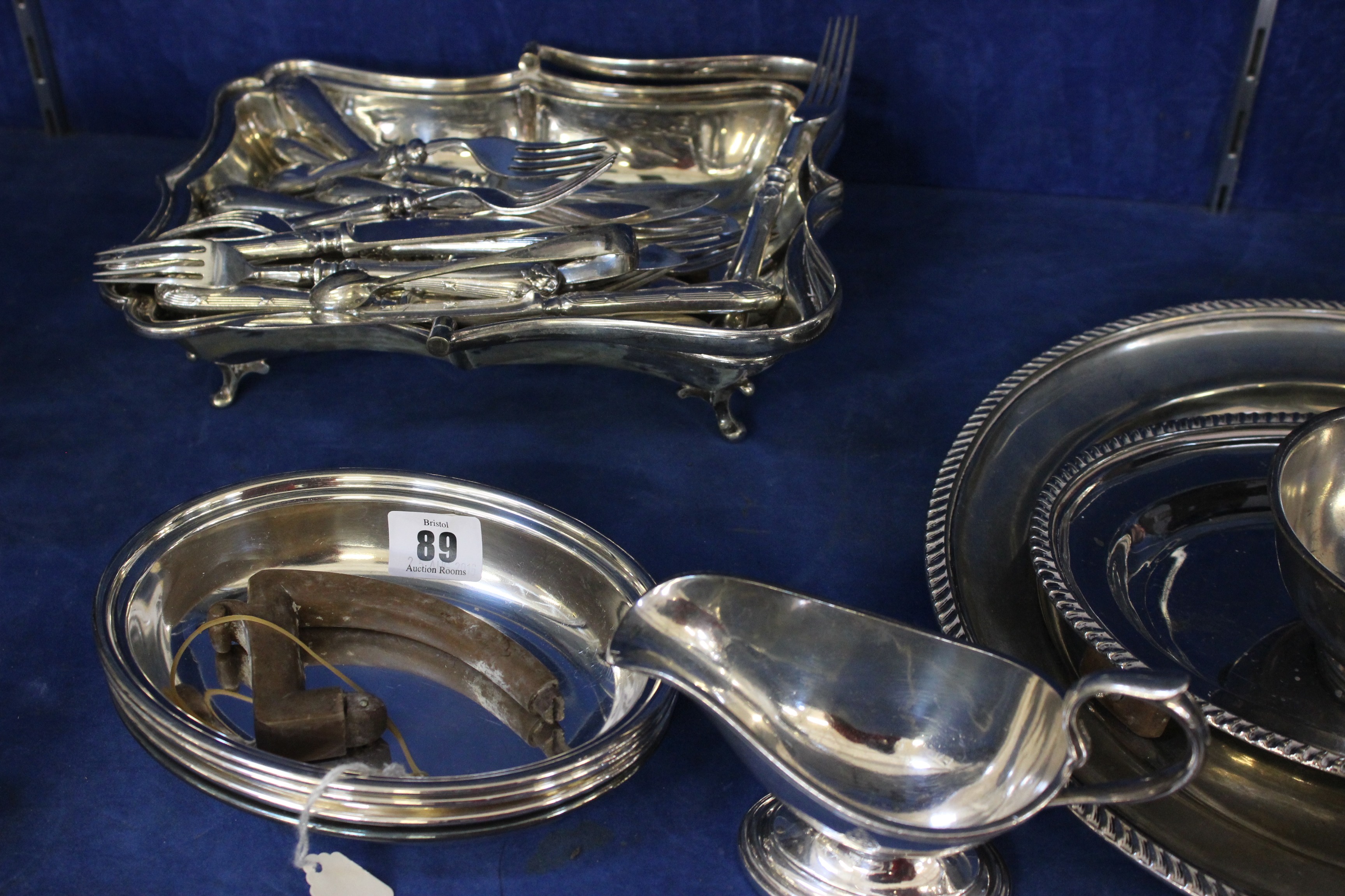 A quantity of plated ware to include flatware etc*