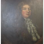 English SchoolPortrait of a gentleman wearing white ruffOil on canvasUnsigned75cm x 62cm