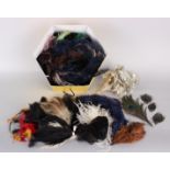 A collection of late 19th and early 20th century feathers, including: assorted plumes, sprays,