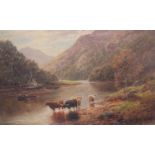 William Davies (19th Century)'Loch Lomond'Oil on boardSigned lower right19cm x 29cm