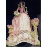 Two Royal Staffordshire figures 'Spring Enchantment' limited edition no 118 of 1250, with box and