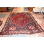 A Middle Eastern rug 210 x 290cm