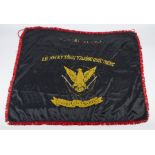 Vietnam War (Second Indochina War) 1955 - 1975 - An Original 1960'S Viet Cong Embroidered Red Cotton