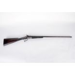 A Fine 12-Bore Pin-Fire Underlever Sporting Gun by John Wallis (1859 - 1874) of Jermyn Street