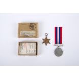 A Second World War Pair to J. Cutler Royal Air Force France & Germany Star, War Medal 1939 - 45