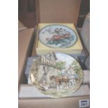 A large quantity of collectors plates, to include Wedgwood, all boxed