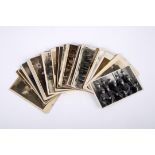 A Collection of Seventy-Three Second World War Latvian Army Photographic Postcards uniformed