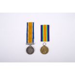 A Great War Pair to Lieutenant Thursby British War & Victory Medals (Lieut. P. H. Thursby).