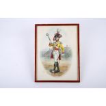 Charles Stadden (British 1919-2002) A 19th Century Drum Major watercolour, signed lower right,