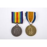 A Great War Pair to Private R. Allerston Yorkshire Regiment British War & Victory Medals (3359