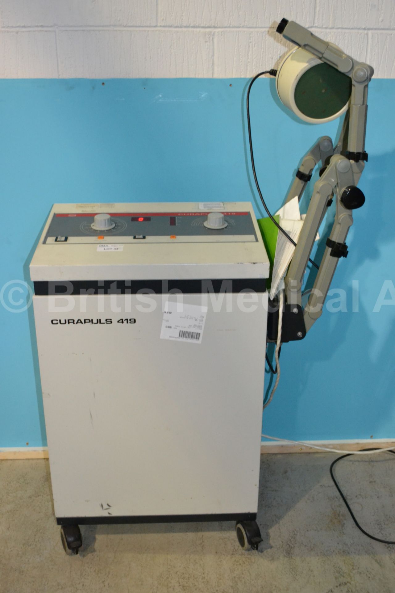 Enraf Nonius Curapuls 419 Physiotherapy Short Wave Diathermy System ...