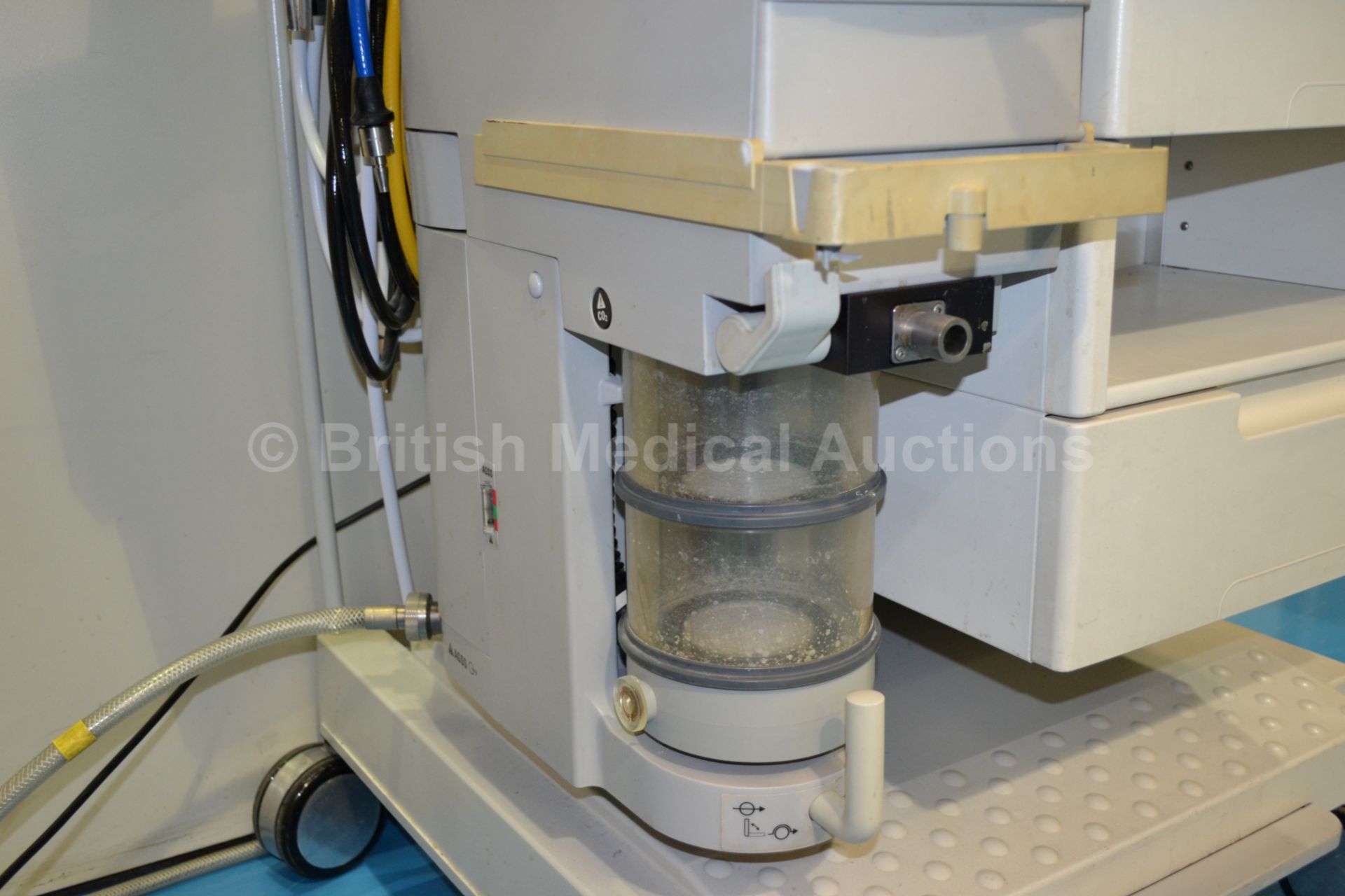 Datex Ohmeda Aestiva/5 Anaesthetic Trolley with Da - Image 5 of 7