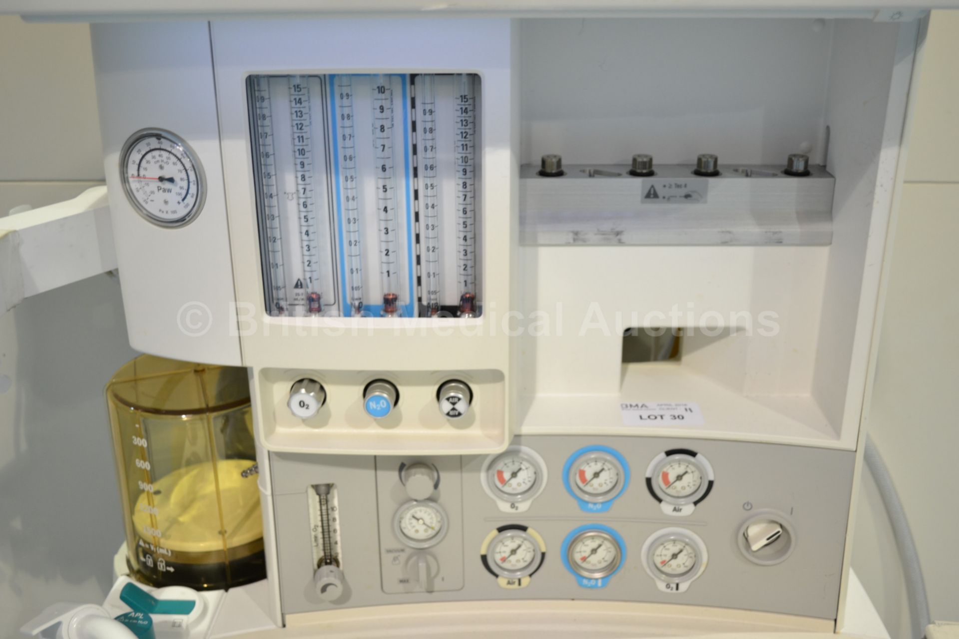 Datex Ohmeda Aespire Anaesthetic Trolley with GE U - Image 5 of 7