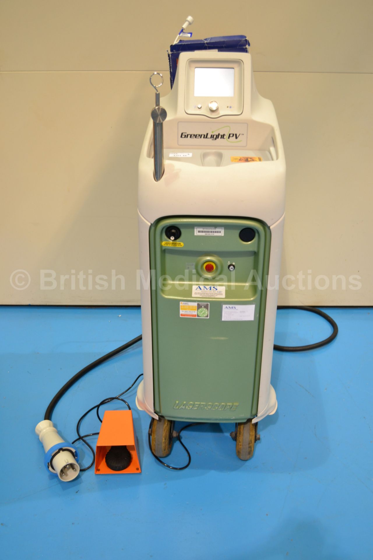 Laserscope Greenlight PV Surgical Laser System wit