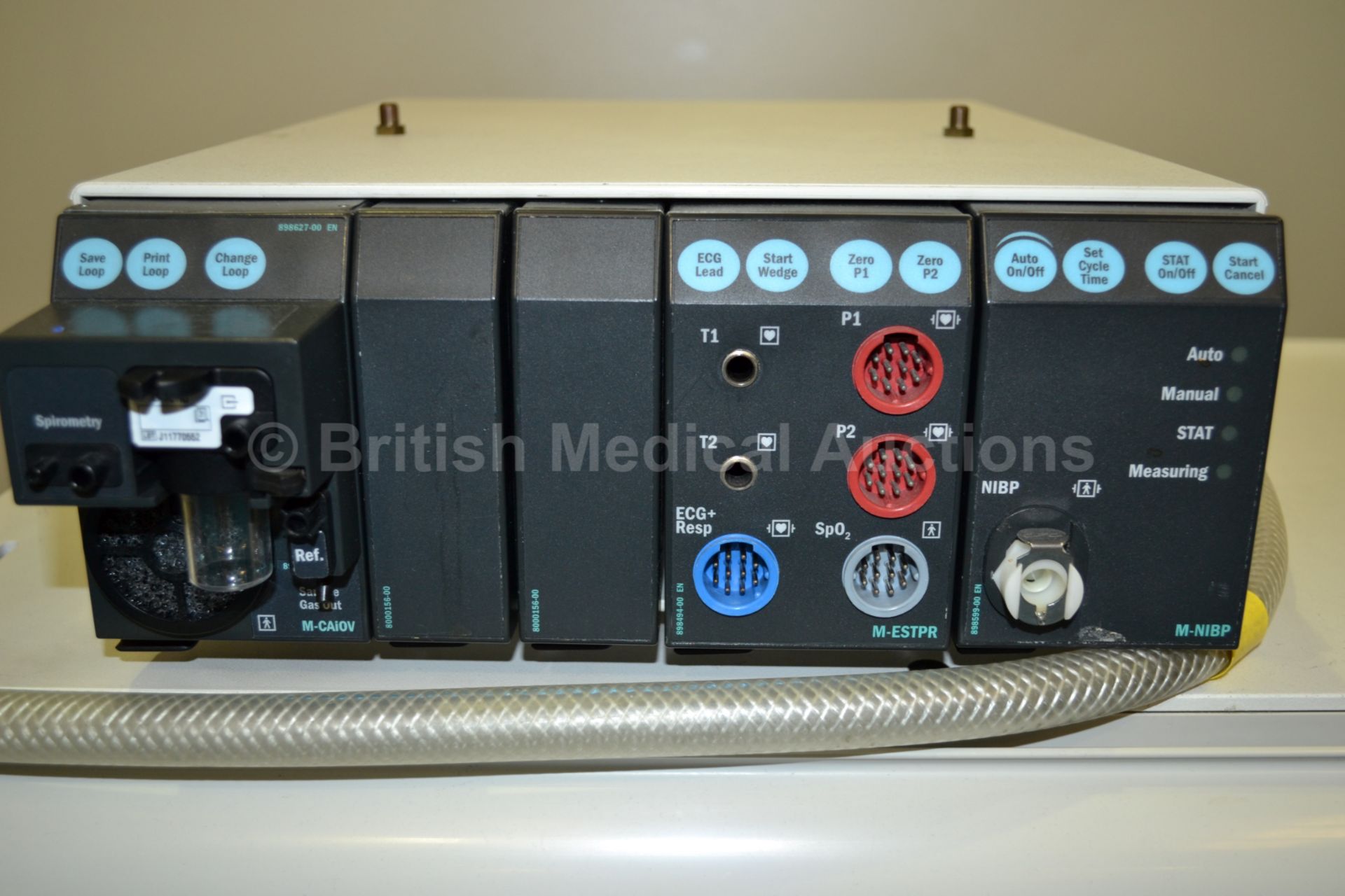 Datex Ohmeda Aestiva/5 Anaesthetic Trolley with Da - Image 3 of 7