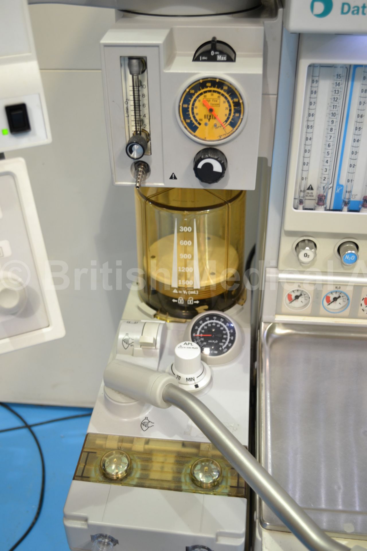 Datex Ohmeda Aestiva/5 Anaesthetic Trolley with Da - Image 6 of 6