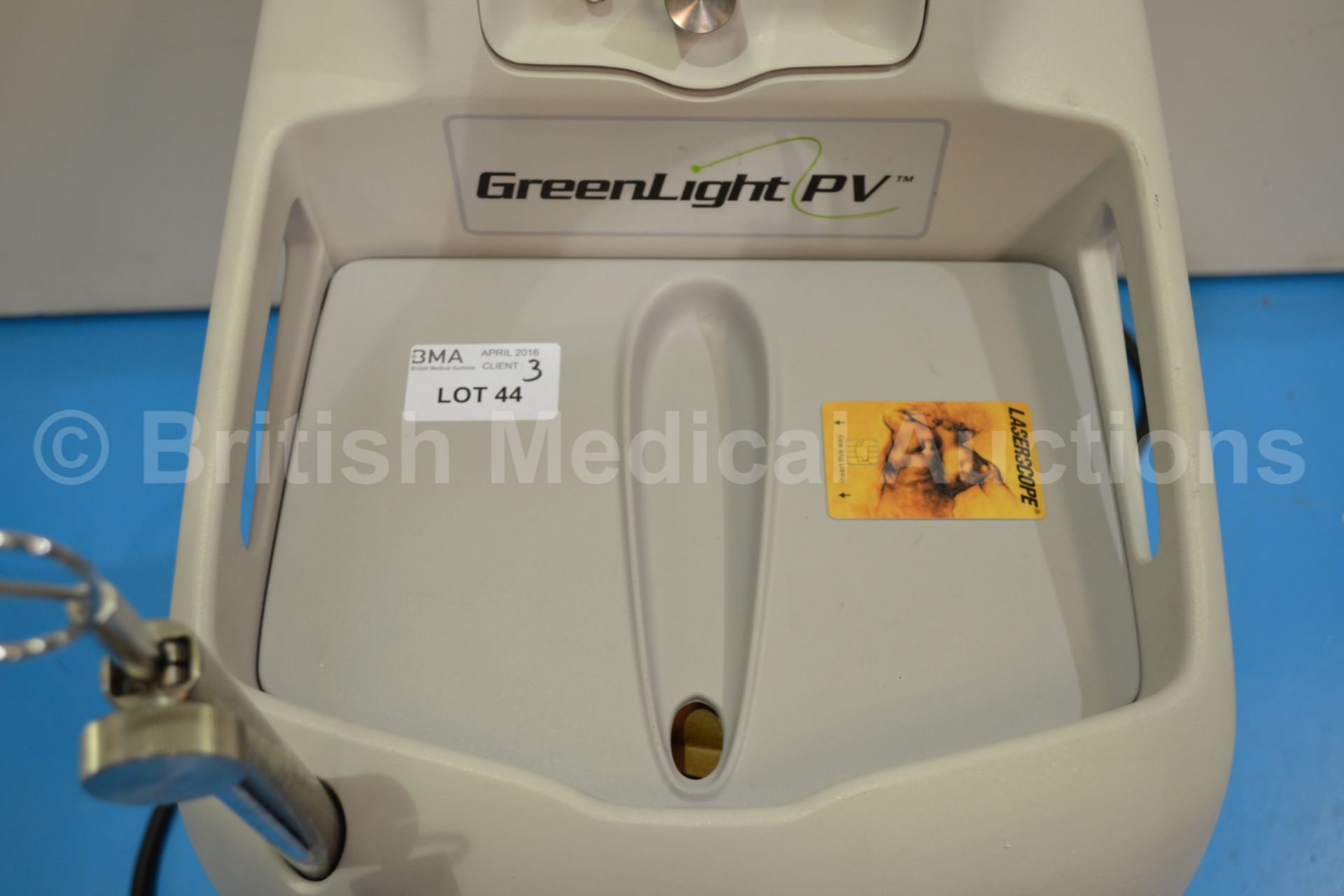 Laserscope Greenlight PV Surgical Laser System wit - Image 3 of 5