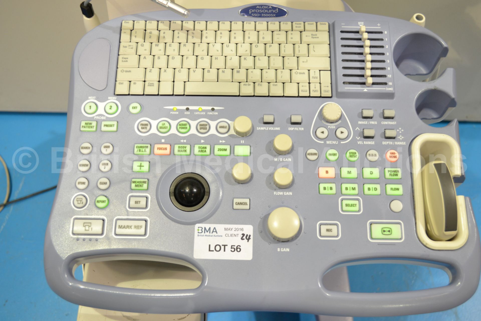 Aloka Prosound SSD-3500SX Ultrasound System with O - Image 2 of 6