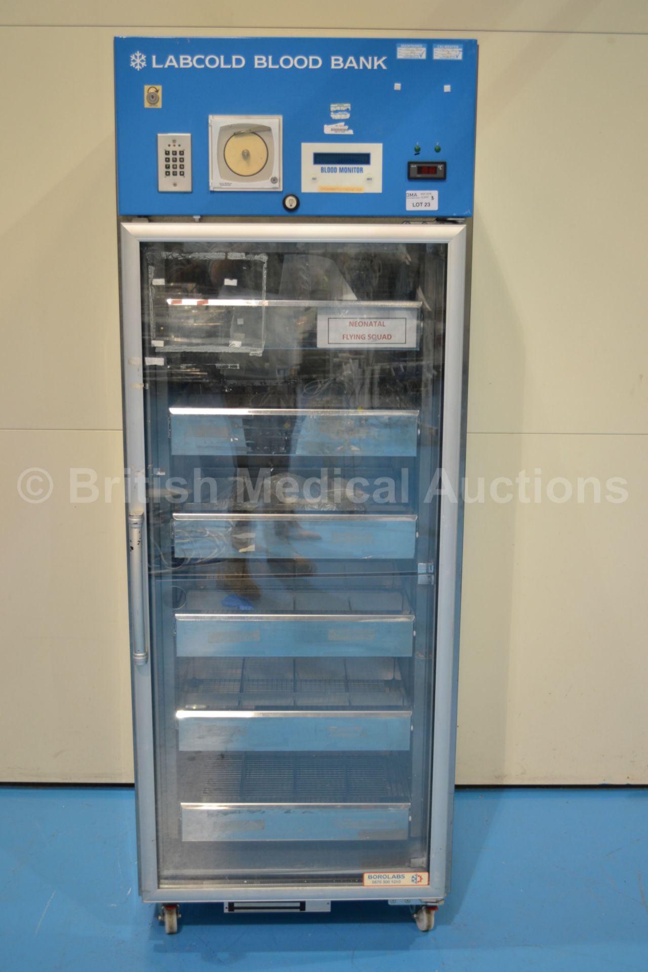 Labcold Blood Bank Model RDBG2320 (Untested Due to