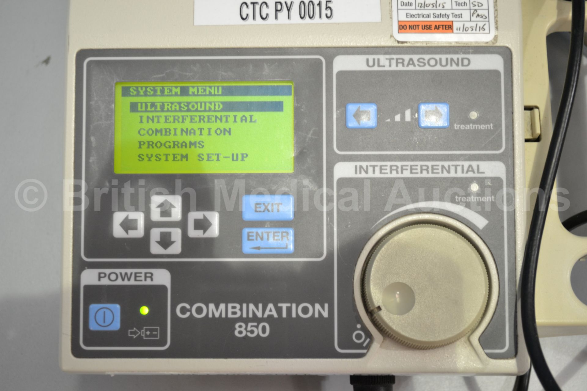 EMS Combination 850 Shortwave Therapy Unit with Tr - Image 2 of 3