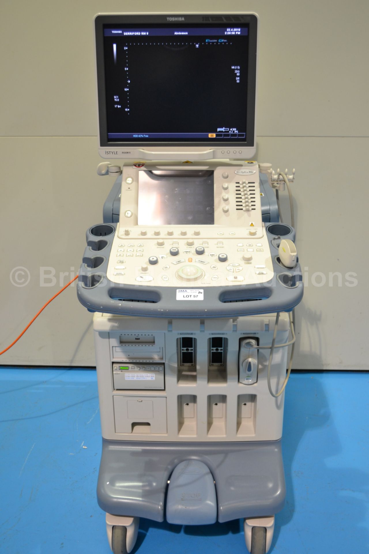 Toshiba Aplio XG iStyle Ultrasound System with One