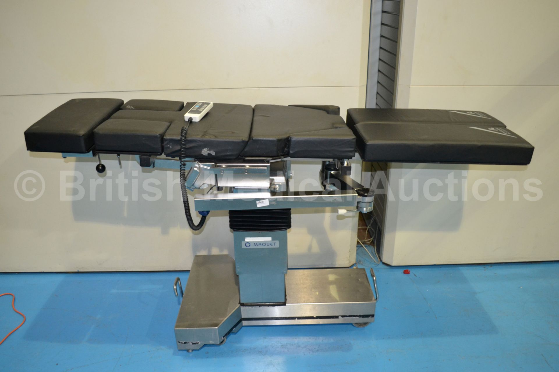 Maquet Operating Table with Lateral Leg Support Ba