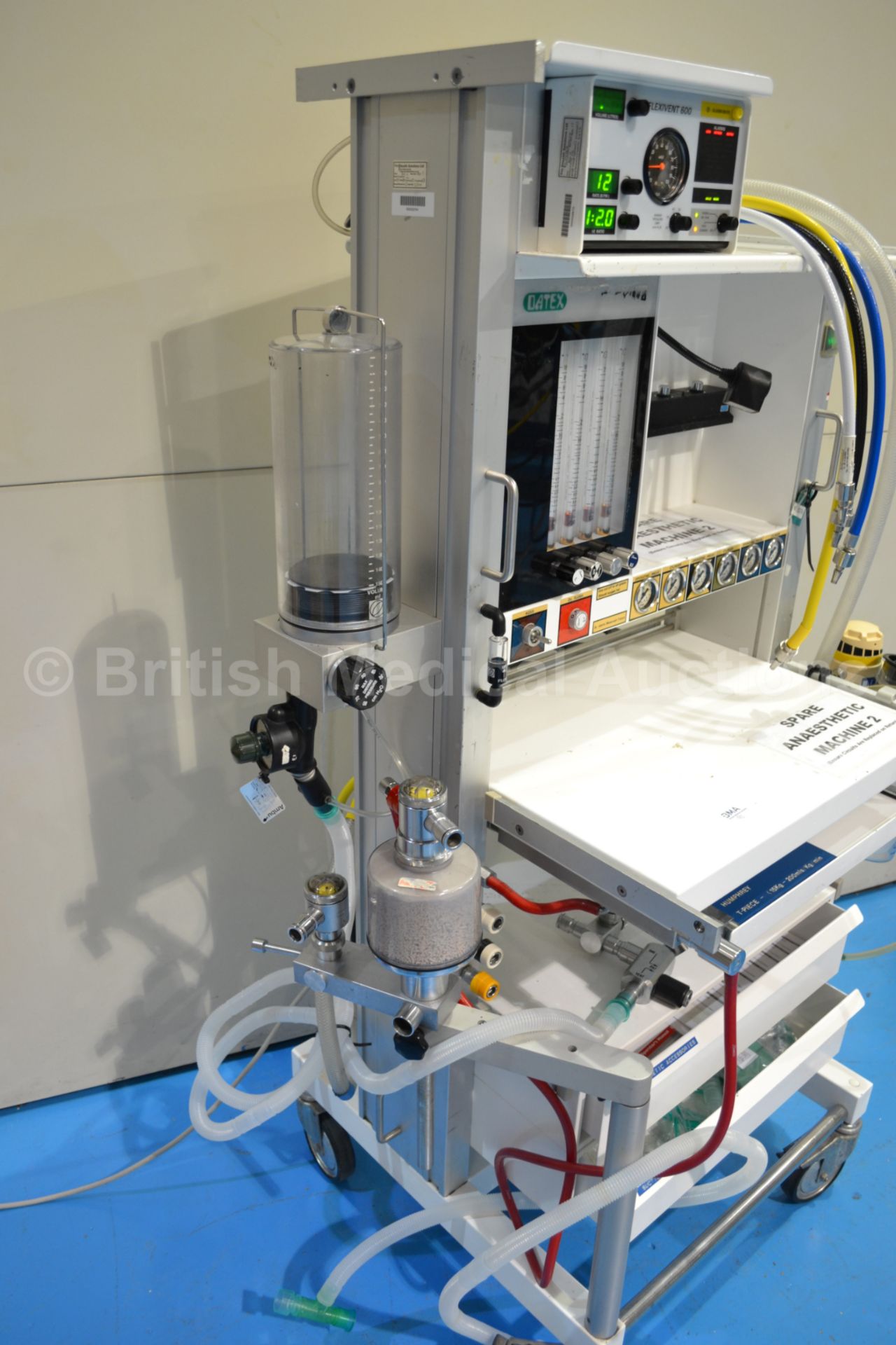 Datex Flexima Anaesthesia System with Flexivent 60 - Image 3 of 4