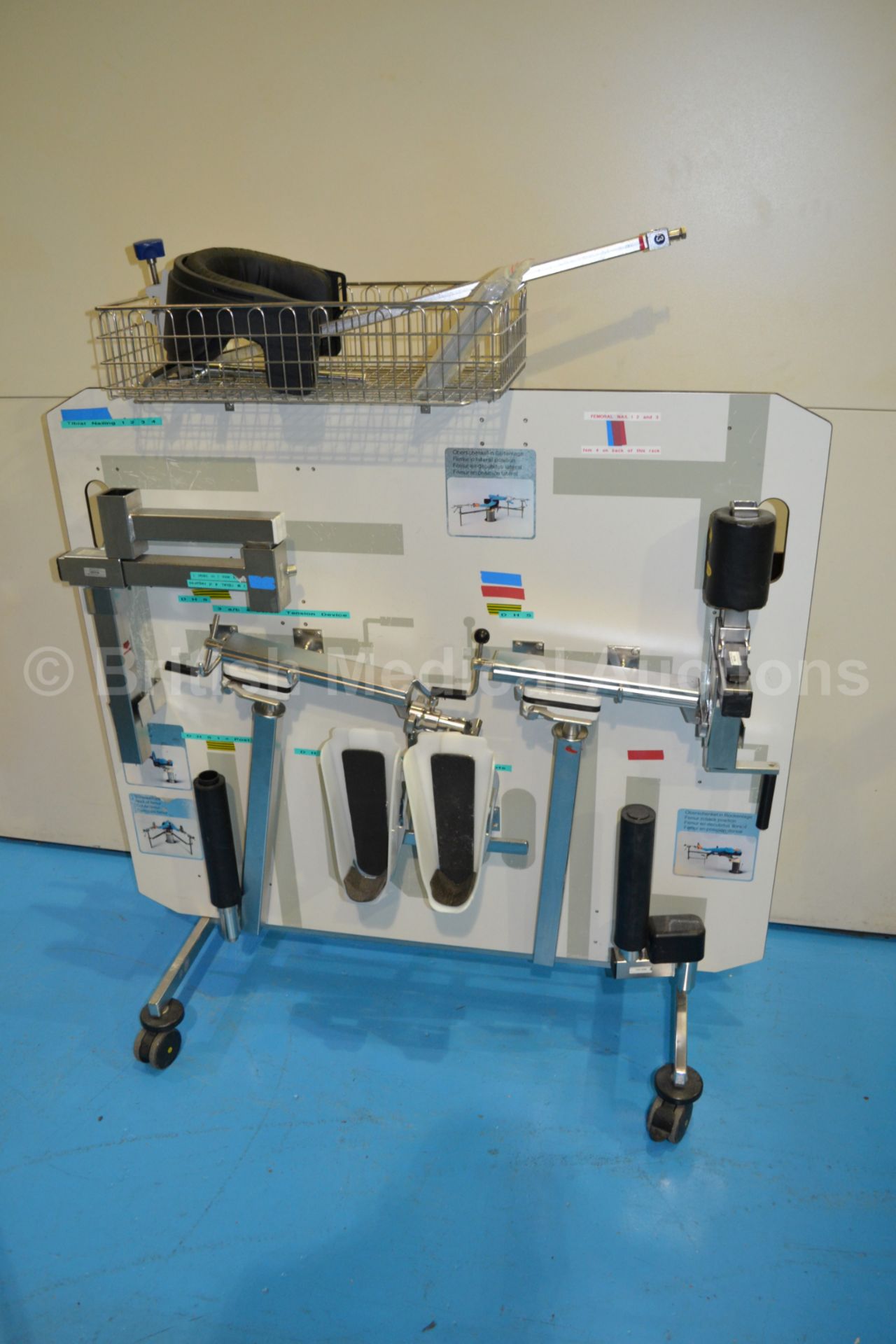 Operating Table Accessories Trolley with Accessori - Image 2 of 2