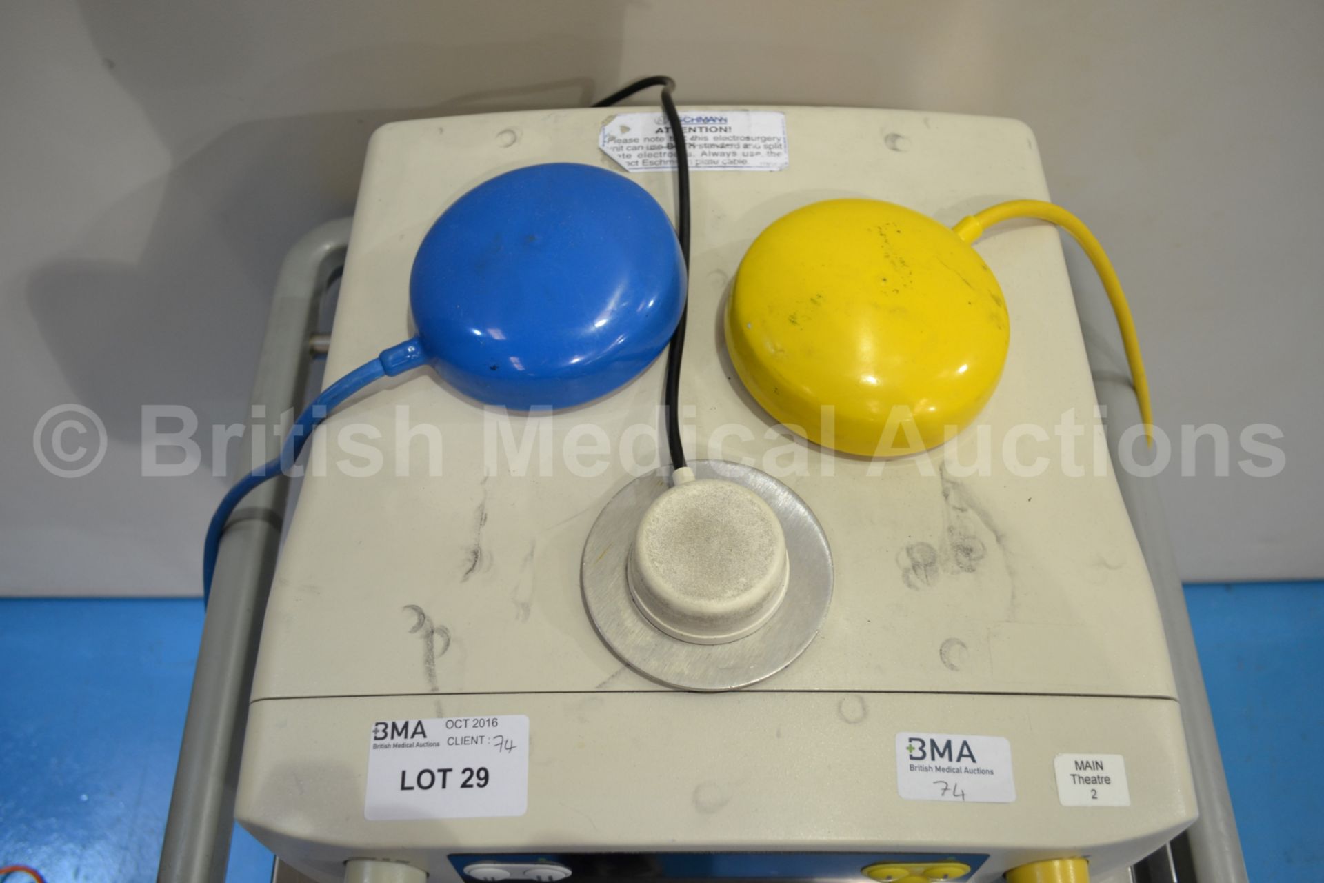 Eschmann TD830 Electrosurgical Diathermy System on - Image 2 of 4
