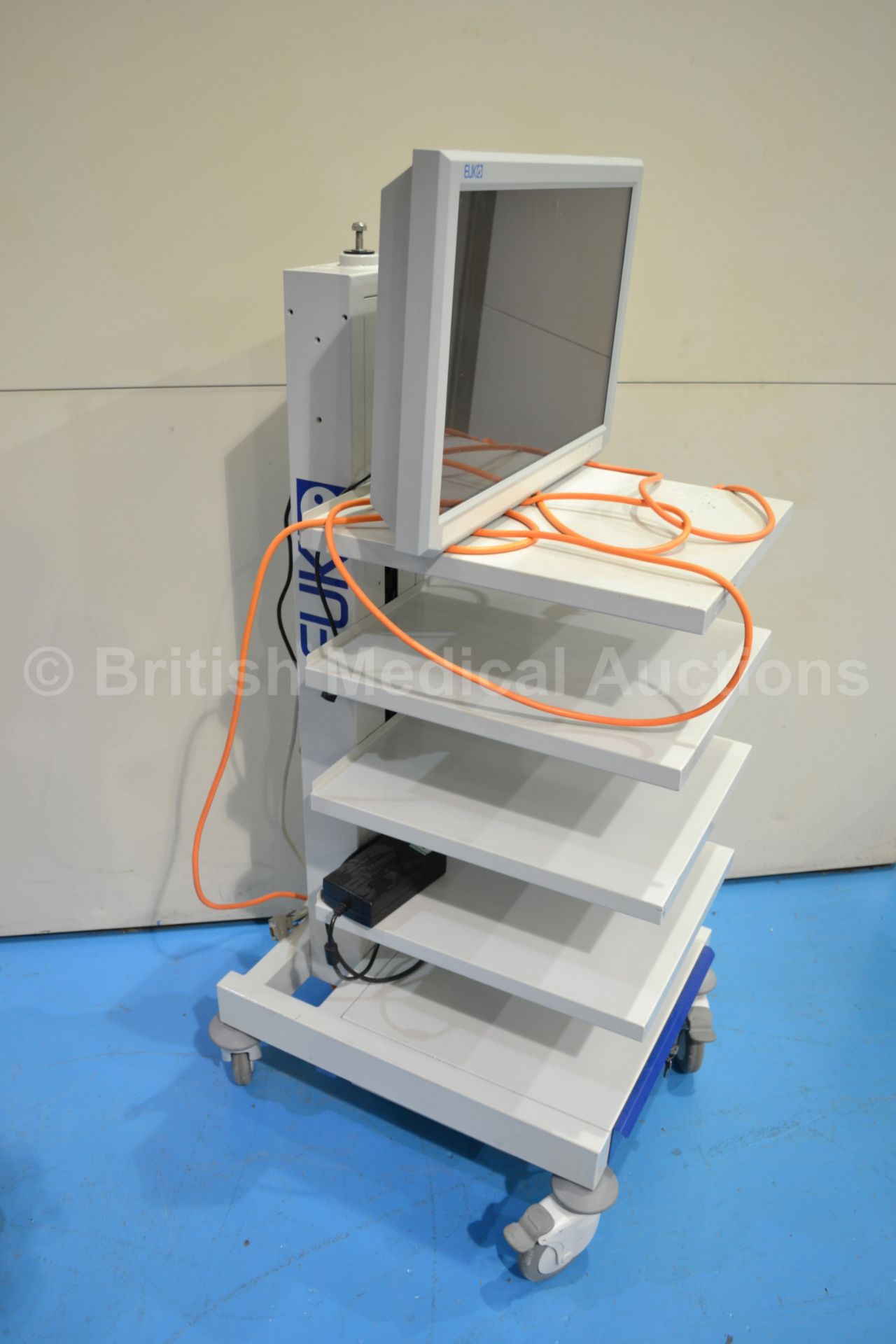 EUK Endoscopy Stack System Trolley with Monitor - Image 2 of 2