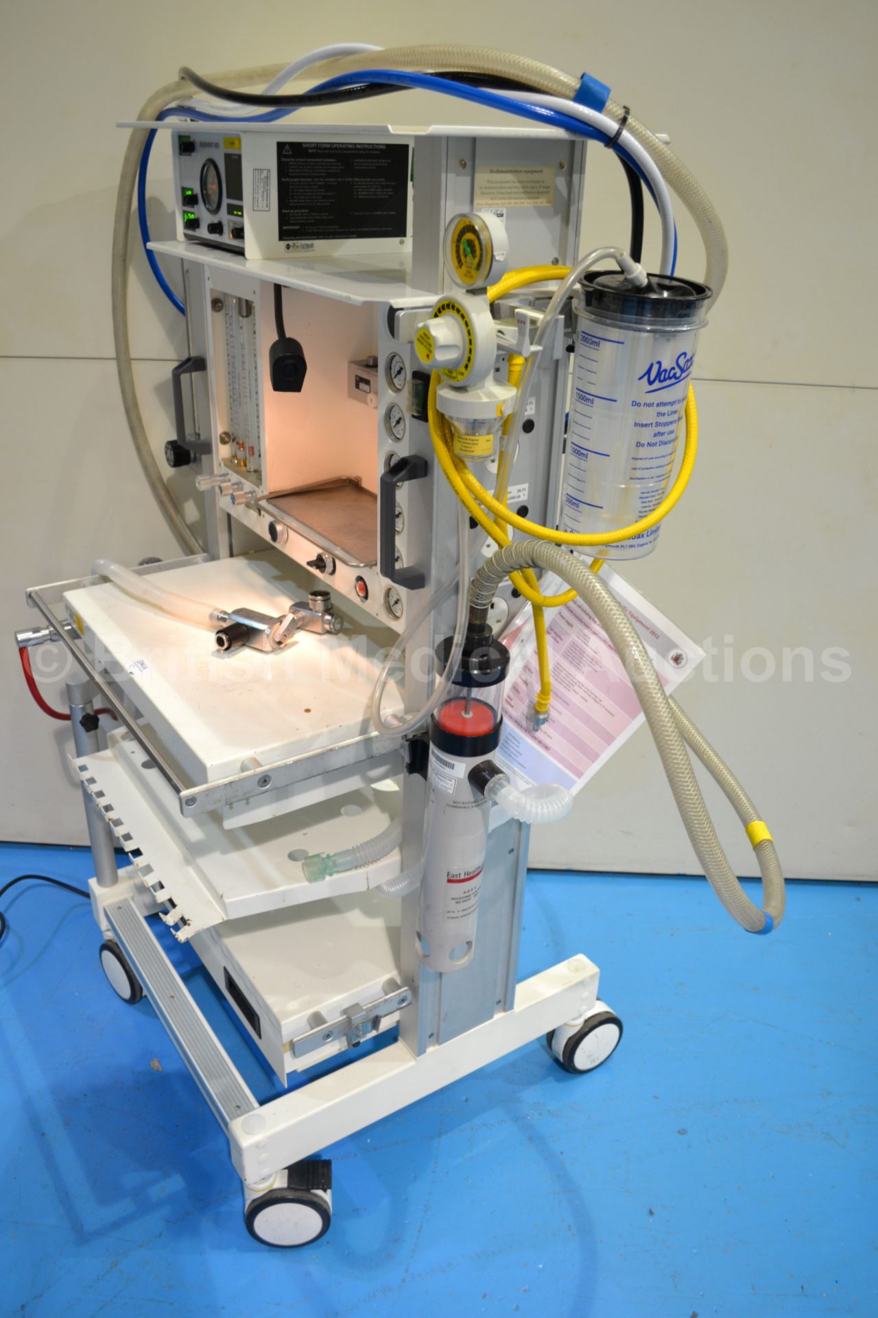 Datex Flexima Anaesthesia System with Flexivent 60 - Image 4 of 4
