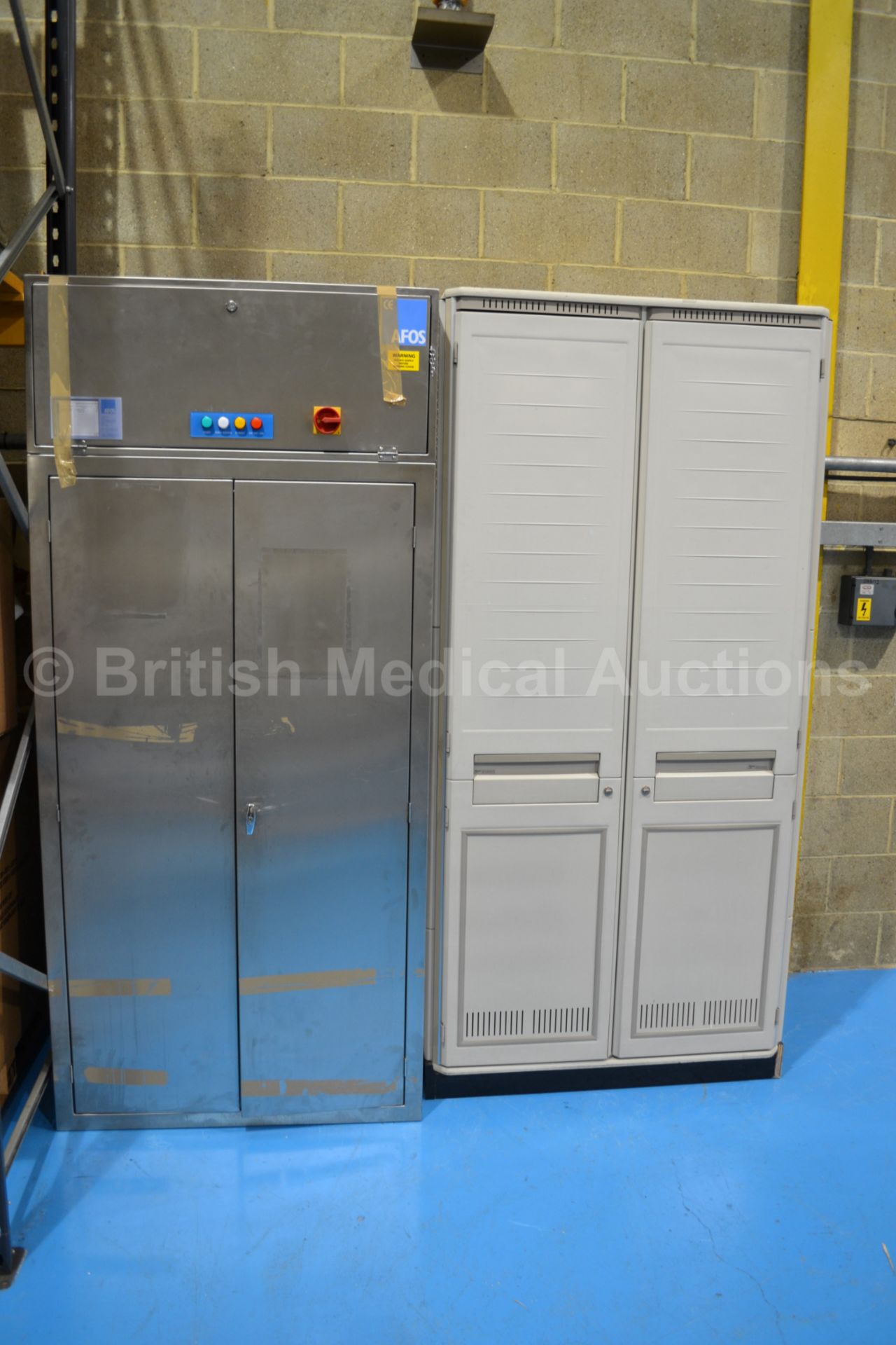 AFOS Endoscope Cabinet and Metro Starsys Endoscope